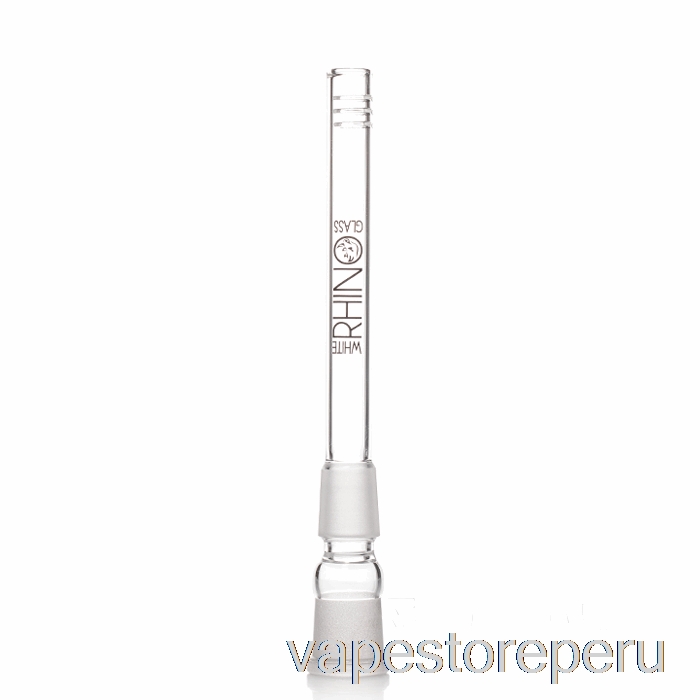 Vape Smoke White Rhino 19/19 Vástago Inferior De Vidrio 5.5 Pulgadas